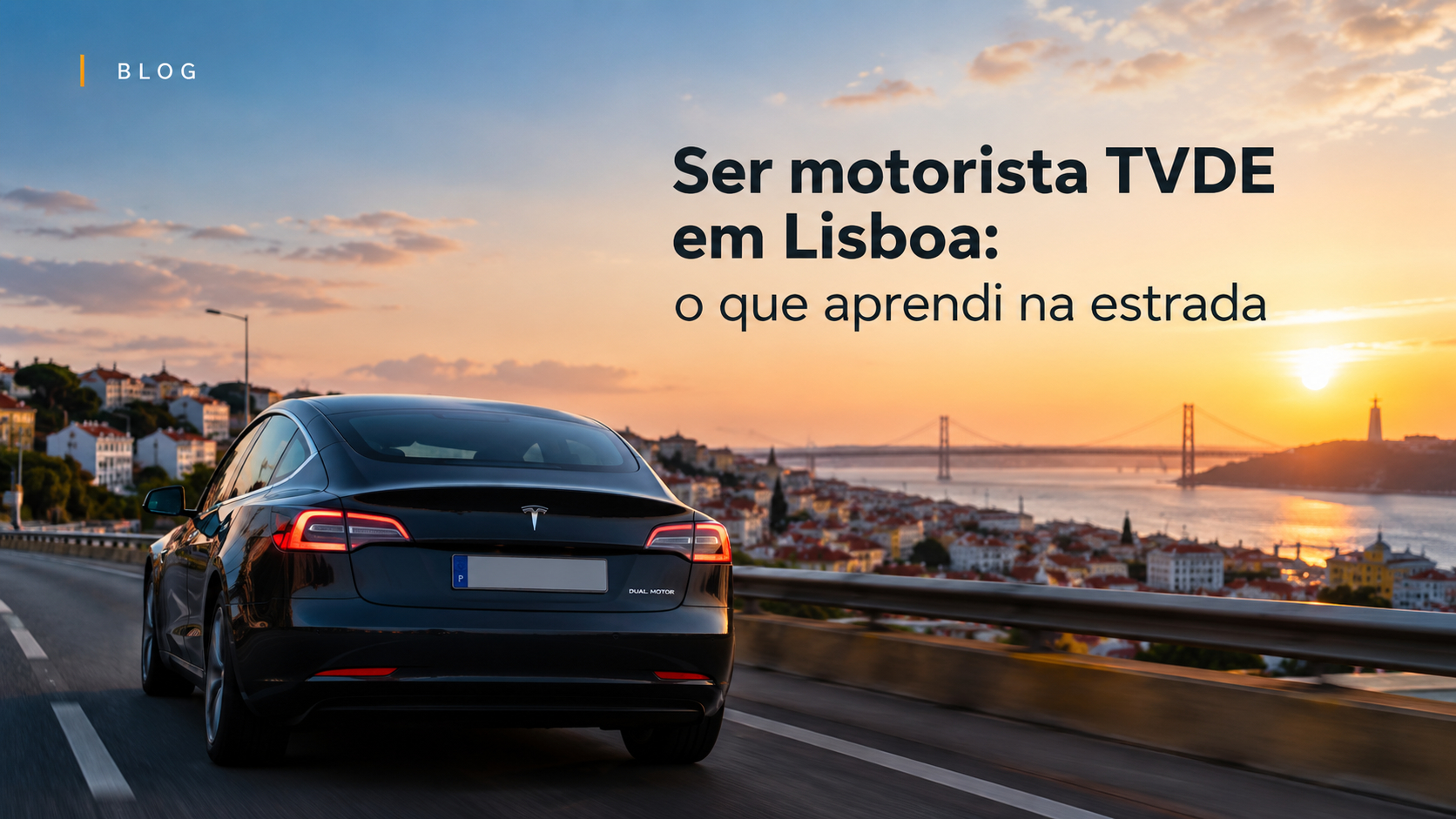 Ser motorista TVDE em Lisboa